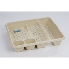 Wham High Grade Cream Extra Large Plastic Dish Drainer Wham High Grade Cream Extra Large Plastic Dish Drainer